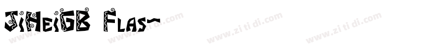 JiHeiGB Flas字体转换